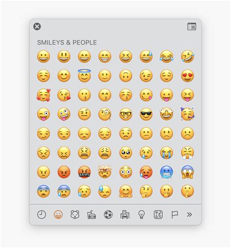 Emoji Iphone Keyboard Png, Transparent Png - kindpng