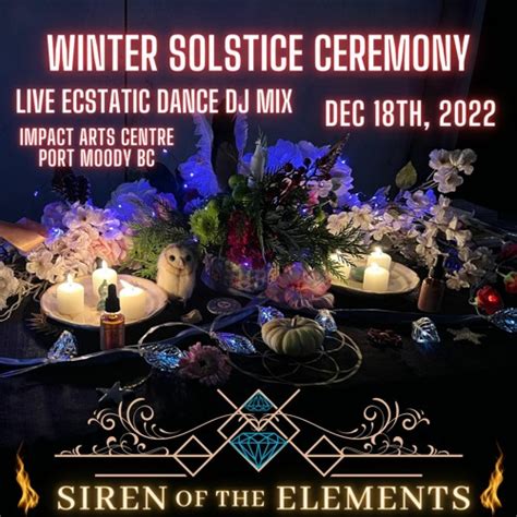 Stream Winter Solstice Live Ecstatic Dance DJ Mix by Siren of the Elements | Listen online for ...