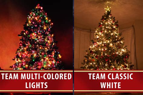 White Lights Or Colored Lights On Christmas Tree – The Urban Decor