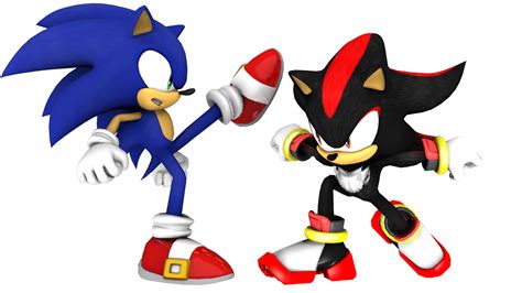 Sonic vs Shadow - Sonic X render by Jogita6 on DeviantArt