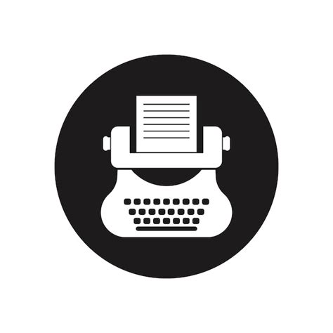 Premium Vector | Typewriter icon