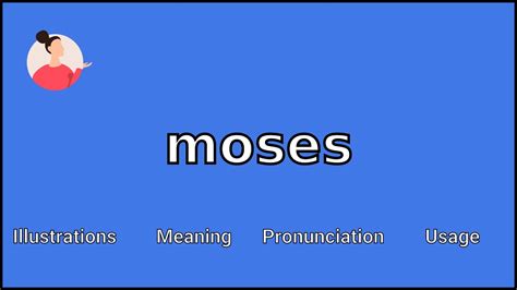 MOSES - Meaning and Pronunciation - YouTube