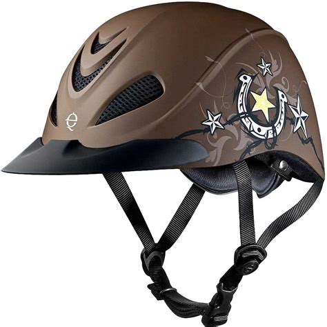 Rebel Low Profile Western Horse Riding Helmet