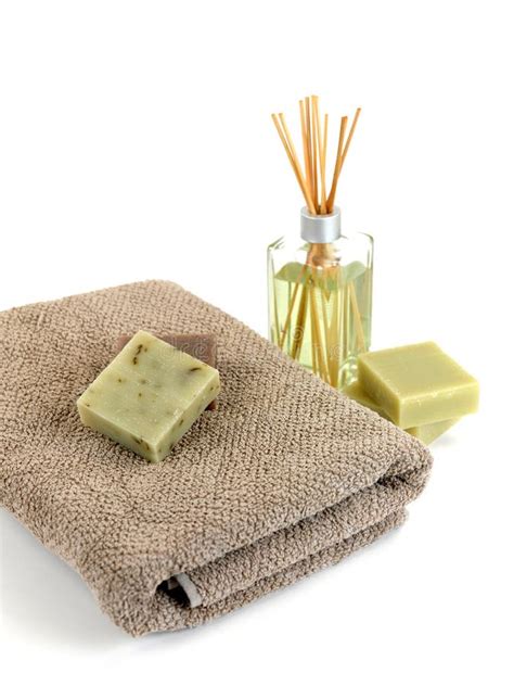 Scented Soaps stock image. Image of olive, natural, bathroom - 13341367