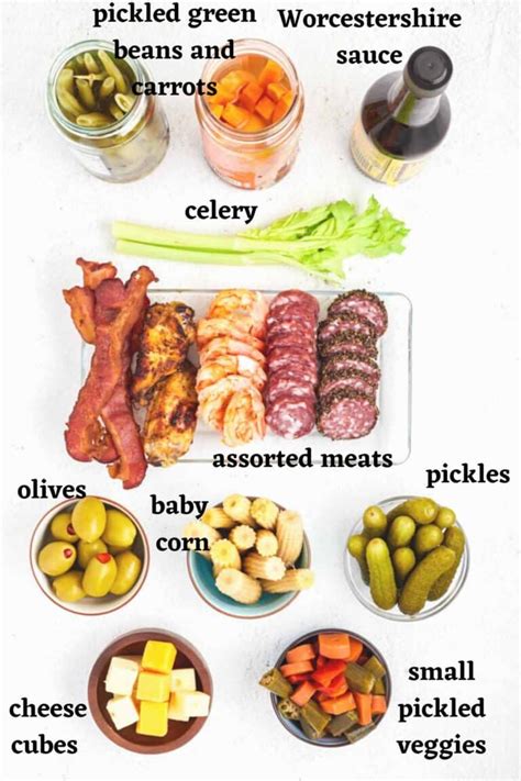 72 Best Bloody Mary Garnishes | Get On My Plate