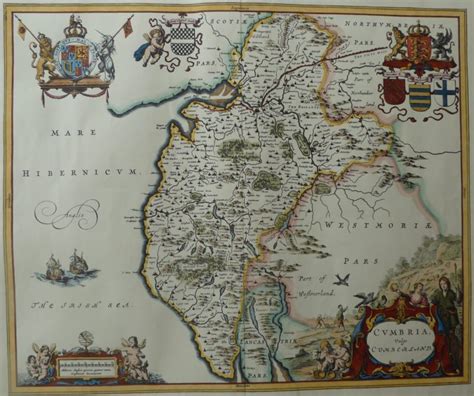 Cumberland West March England Maps 1580 – 1665 – Reivers