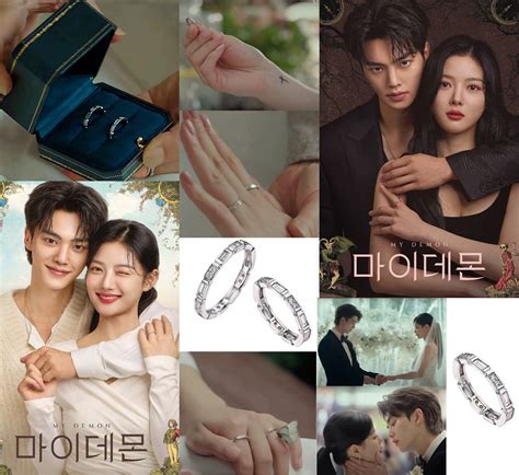 My Demon Kdrama| Do Do Hee and Jung Koo Won Wedding Rings | Webtoon Co - K Merch Store