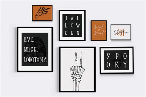 Free Printable Halloween Wall Art - Favorite Printables