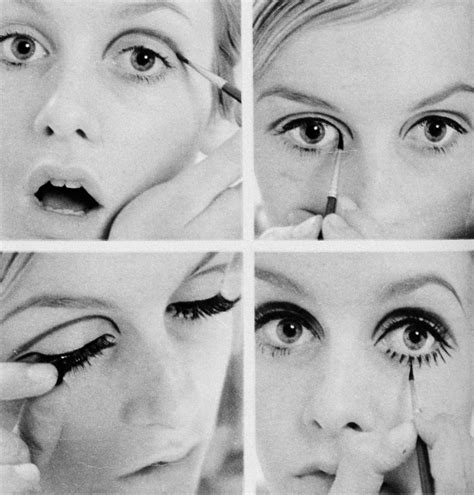 Twiggy 60's makeup | Make Up! | Pinterest | Decada y Años