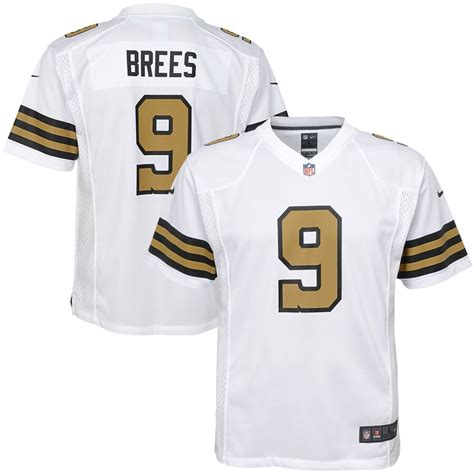 Youth Nike Drew Brees White New Orleans Saints Color Rush Game Jersey