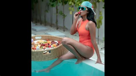 Amala Paul Flaunts Her Toned Hot Bod In Stylish Bikinis During Her ...