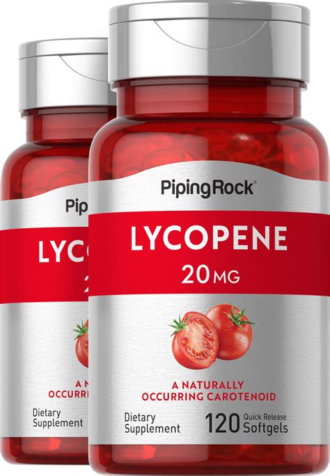 Lycopene Supplements | Uses | Lycopene Health Benefits | PipingRock ...