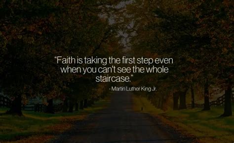 Martin Luther King Faith Quote