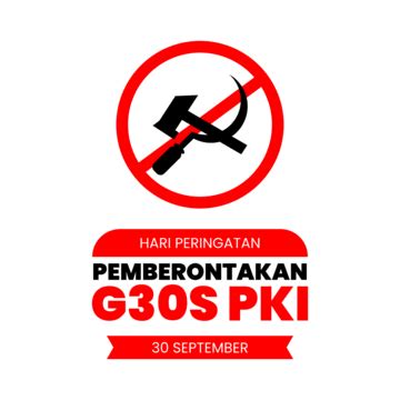 G30s Pki Uprising Memorial Monument Logo Vector, The G30s Pki Uprising, Pki Rebellion ...