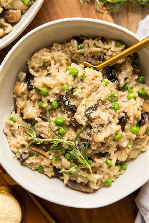 The BEST Instant Pot Mushroom Risotto - Jar Of Lemons