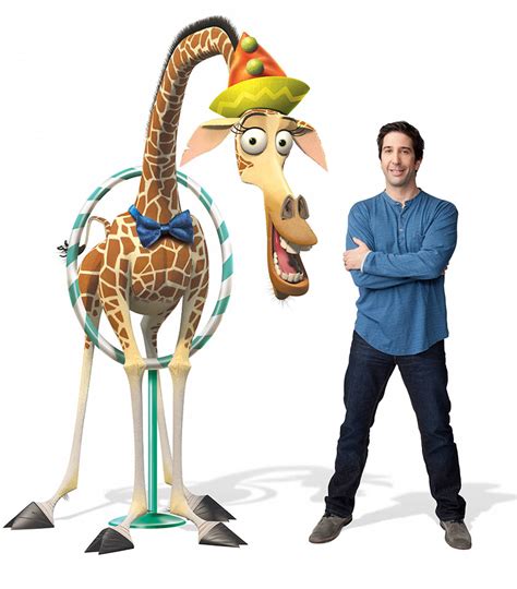 Foto personaje David Schwimmer como Melman [voice] en Madagascar 3: De ...