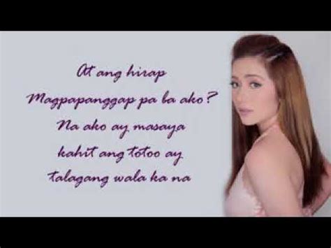 LYRICS At Ang Hirap Angeline Quinto - YouTube