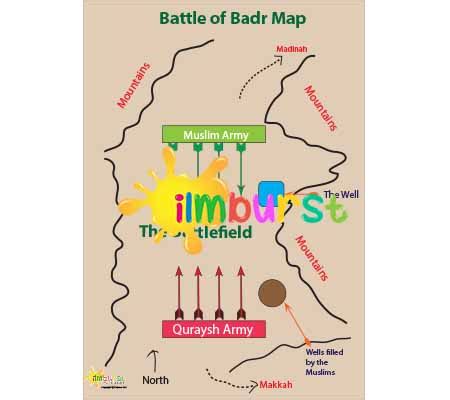 Battle of Badr Map - ilmburst