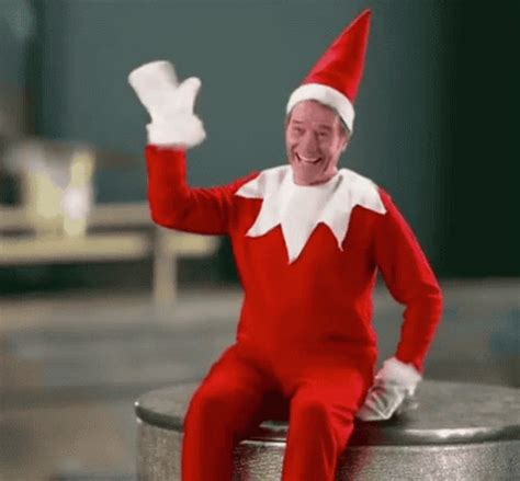 Elf On The Shelf Bryan Cranston GIF - ElfOnTheShelf BryanCranston ...