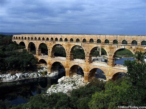 10 Most Beautiful Roman Aqueducts In The World - 10 Most Today