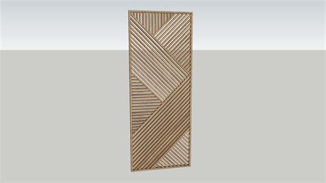 Wall Panelling Sketchup