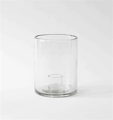 Double-walled glass candle holder, medium – Dwell by Eilish Rickard Interiors