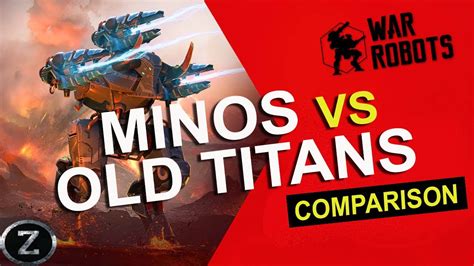 War Robots: Minos vs Ao Ming vs Arthur vs Kid vs Nodens| NEW Titan ...