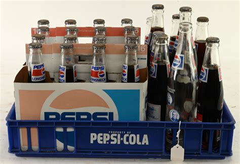 At Auction: Vintage Pepsi Cola Commemorative Bottle Collection