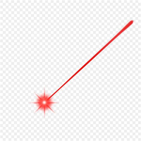 Red Laser Beam Hd Transparent, Abstract Red Laser Beam With Long Rays ...