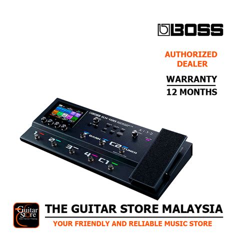 Boss GX-100 Guitar Multi-effects Pedal for Electric Guitar - The Guitar Store