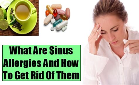 What Are Sinus Allergies and How to Get Rid of Them – Natural Home ...