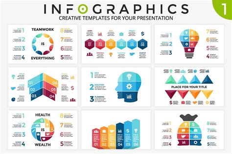 Infographic Slides. Part 1 | Infographic templates, Infographic, Presentation design template