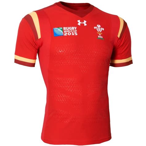 Wales RFU rugby World Cup Home jersey 2015/16 - Under Armour - SportingPlus.net