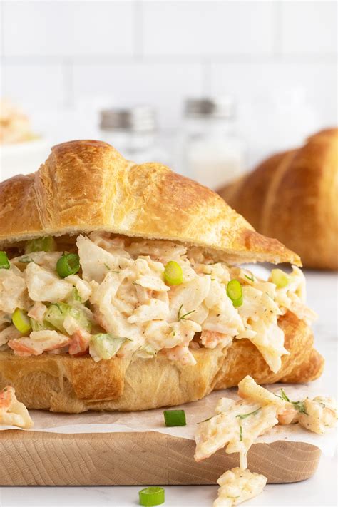 Crab Salad Sandwiches - The Kitchen Magpie