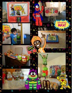 Yo Gabba Gabba Superhero Birthday Party For My Son Maximus Vance Most ...