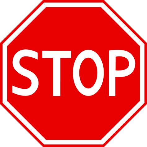Stop Sign Line Art : Stop Sign, Stop Light, Stop Sign Clip Art, Stop Hand, Stop Watch | Bodaqwasuaq