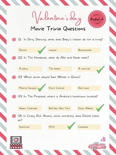 40 Fun Valentine’s Day Movie Trivia Questions For Work