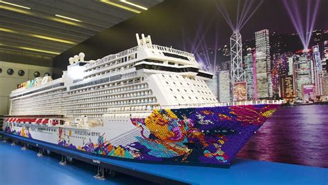 Cruise Line Builds World's Largest LEGO Cruise Ship