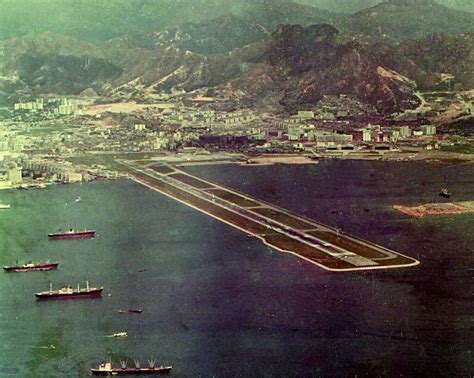 Kai Tak, el aeropuerto ubicado en medio de la densidad urbana de Hong Kong