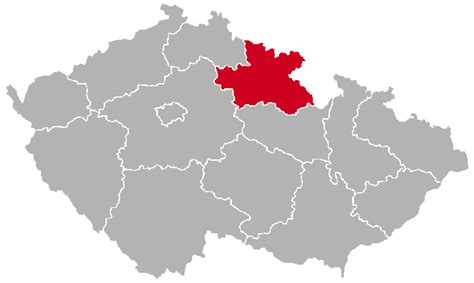 Hradec Králové Region on the Map - Amazing Czechia