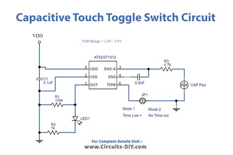 Köprü iskelesi içerik tahmin capacitive touch switch circuit temizlemek Ter arkanı dön