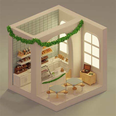 Cozy Coffee Shop | House design, Cozy coffee shop, 3d design