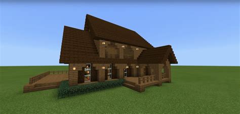 Minecraft Spruce Wood House Ideas and Design