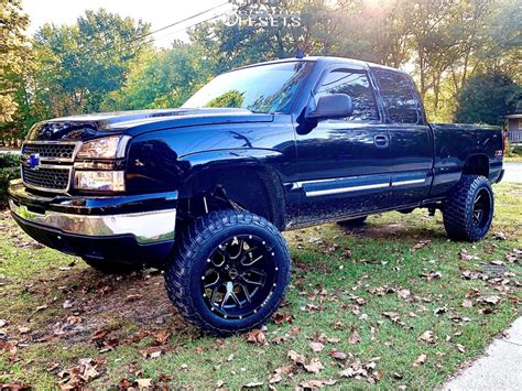 2006 Chevrolet Silverado 1500 Wicked Offroad W903 Rough Country Suspension Lift 6" | Custom Offsets