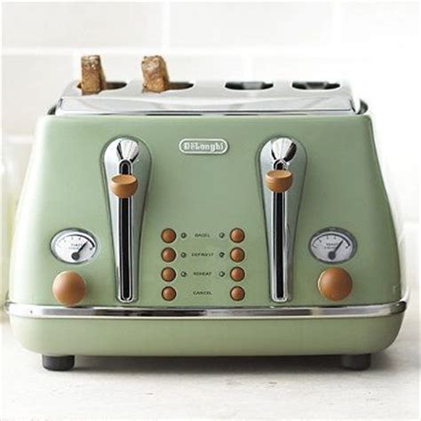 Delonghi Vintage Icona Toaster Green - I LOVE this! Its from the UK ...