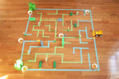 How to Make a Giant Floor Maze for Kids – Craftivity Designs