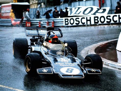 JPS Team Lotus = Lotus 72D Ford || Emerson Fittipaldi # GP Mónaco 1972 ...