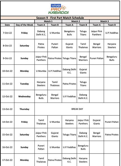 PKL season 9 schedule, timing, venue and tickets details announced