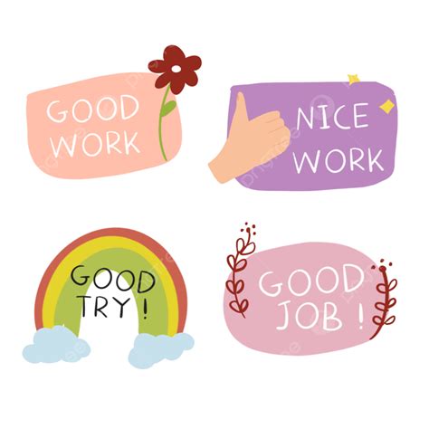 Motivation Stickers Set White Transparent, Cute Printable Motivational Sticker Set, Motivational ...