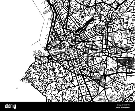 Urban vector city map of Marseille, France Stock Vector Image & Art - Alamy